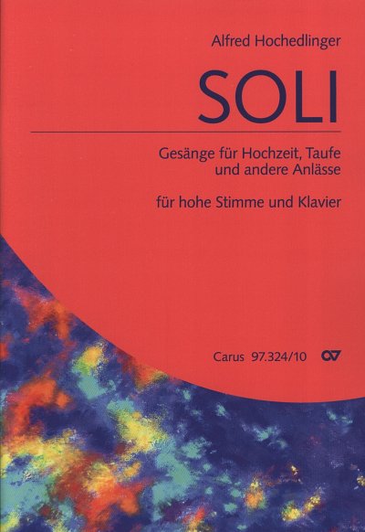 A. Hochedlinger: Soli - hohe Stimme, GesHKlav