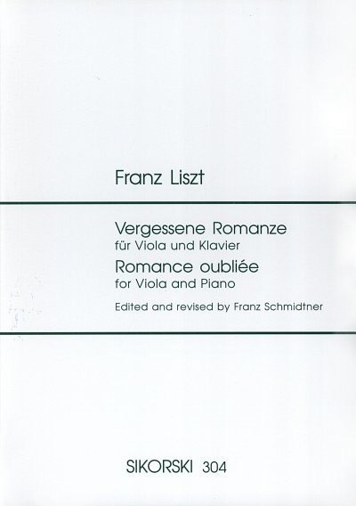 F. Liszt: Vergessene Romanze, VlaKlav (Pa+St)