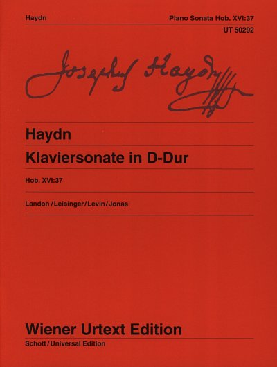 J. Haydn: Klaviersonate  D-Dur Hob. XVI:37, Klav