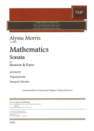 A. Morris: Mathematics Sonata, FagKlav (KlavpaSt)