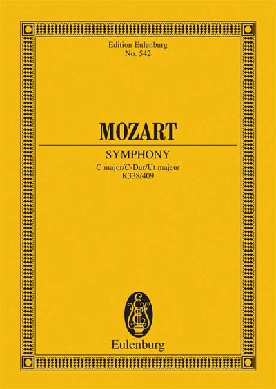 DL: W.A. Mozart: Sinfonie Nr. 34 C-Dur, Orch (Stp)