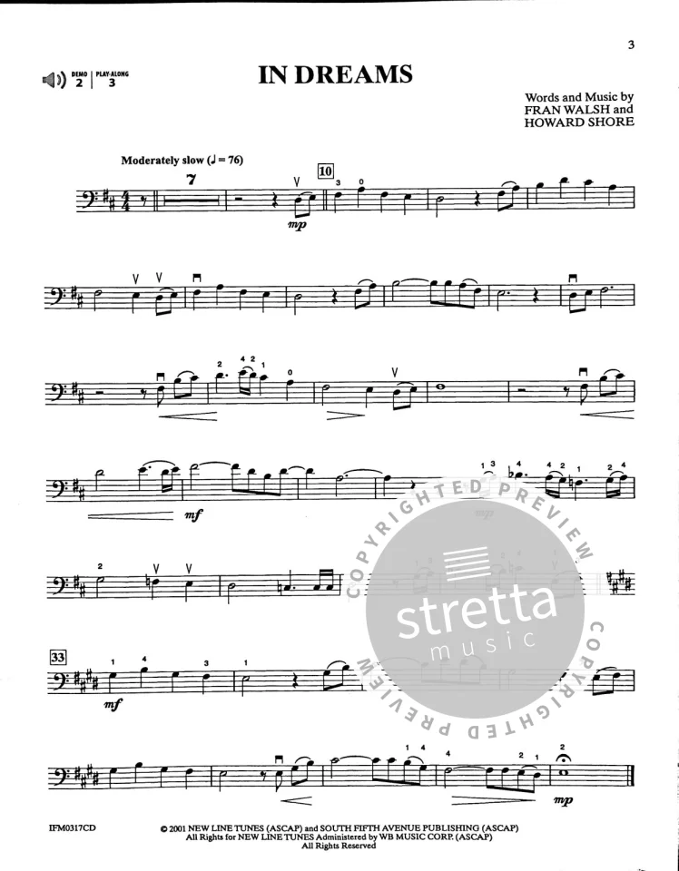Movie Instrumental Solos for Strings - Cello, Vc (+CD) (4)