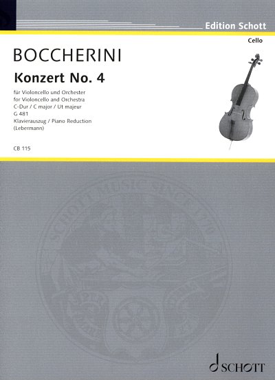 L. Boccherini: Konzert No. 4 C-Dur G 481 , VcStro (KASt)