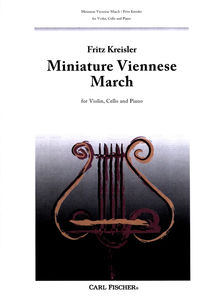 F. Kreisler: Miniature Viennese March, VlVcKlv (Pa+St) (0)