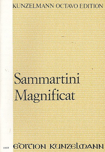 G.B. Sammartini: Magnificat, 4GesGchOrchO (Part.)