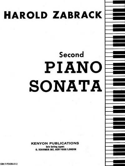 Piano Sonata No. 2, Klav