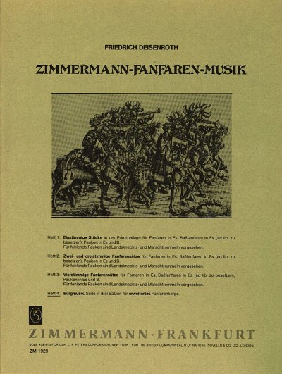 F. Deisenroth: Zimmermann-Fanfaren-Musik, Fanfz (Part.)