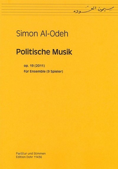 S. Al-Odeh: Politische Musik op.19 (Pa+St)