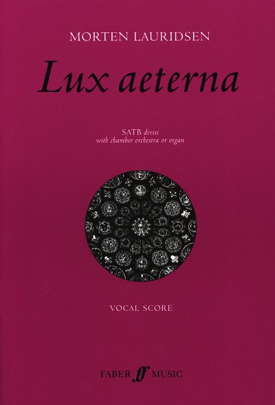 M. Lauridsen: Lux aeterna, GchOrch/Org (Chpa)