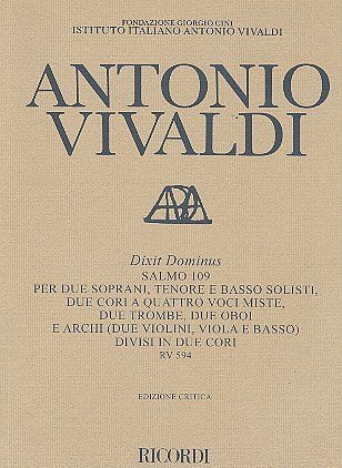 A. Vivaldi: Dixit Dominus. Salmo 109 RV 594 (Part.)