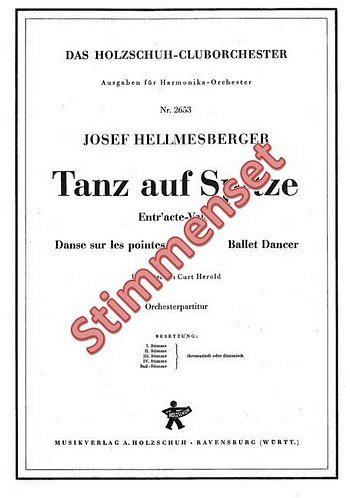J. Hellmesberger jun.: Tanz Auf Spitze