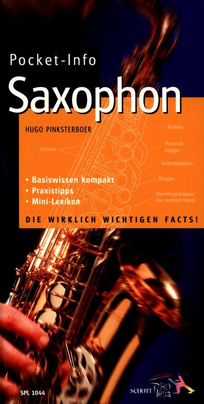 H. Pinksterboer: Pocket-Info Saxophon, Sax (Bu)