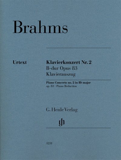 J. Brahms: Klavierkonzert Nr. 2 B-dur op. 83, 2Klav (KA)
