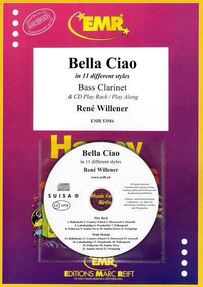 R. Willener: Bella Ciao, Bklar (+CD)