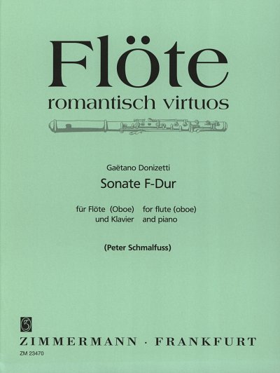 G. Donizetti: Sonate F-Dur, Fl/ObKlav (KlavpaSt)