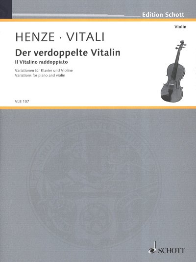 H.W. Henze: Der verdoppelte Vitalin, VlKlav (KlavpaSt)