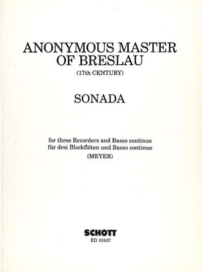 E. Anonymer Meister aus Breslau (ca. 1620): Sonata