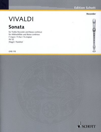 A. Vivaldi: Sonata F-Dur RV 52 