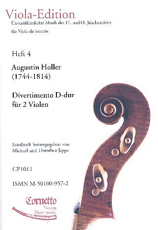 Holler Augustin: Divertimento D-Dur Viola Edition