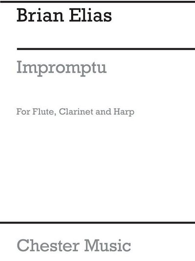 B. Elias: Impromptu - Flute/Clarinet/Harp
