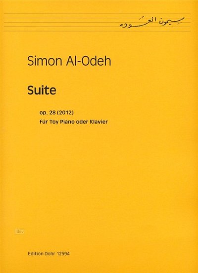 S. Al-Odeh: Suite op.28, Klav (Part.)