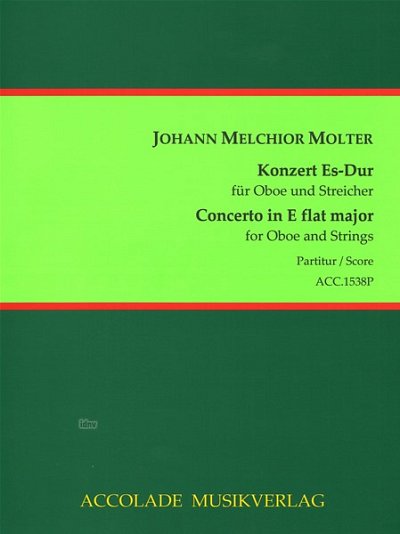 J.M. Molter: Oboenkonzert  Es-Dur, Oboe, Streicher