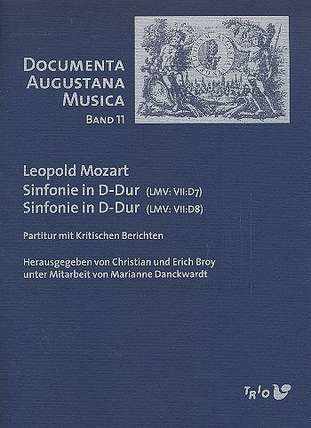 L. Mozart: 2 Sinfonien, SinfOrch (Part.)