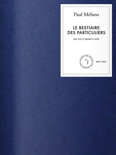 P. Méfano: Le bestiaire des particuliers, GesStr (Part.)