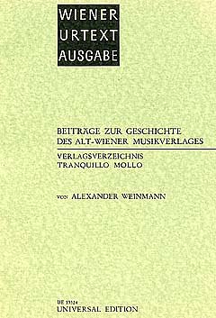 A. Weinmann: Verlagsverzeichnis Tranquillo Mollo Band 9