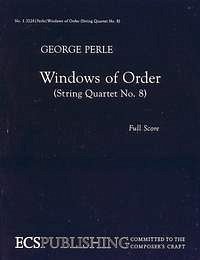 P. George: Windows of Order (String Quartet, 2VlVaVc (Part.)