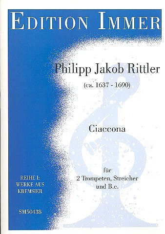 P.J. Rittler: Ciaccona, 2TrpStrBC (Pa+St)