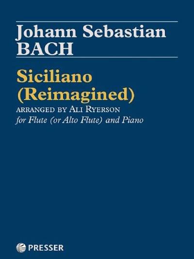 J.S. Bach: Siciliano, Fl/AflKlav (Pa+St)
