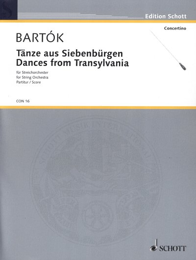B. Bartók: Tänze aus Siebenbürgen , Stro (Part.)