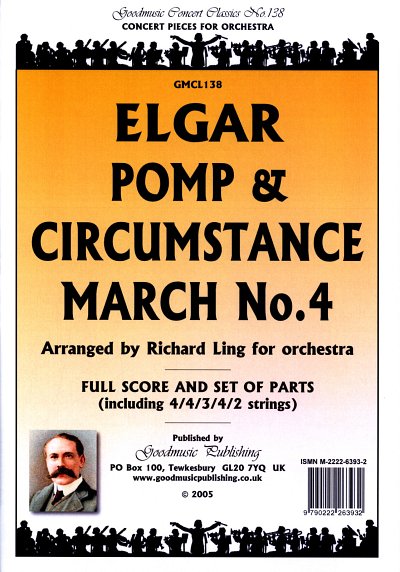 E. Elgar: Pomp and Circumstance 4, Sinfo (Pa+St)