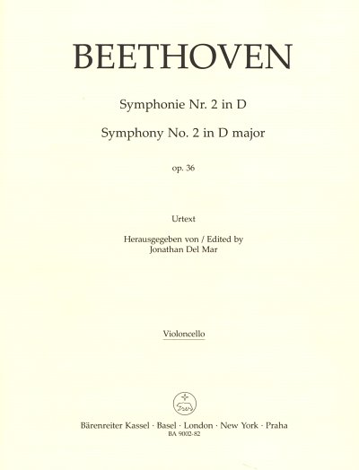 L. v. Beethoven: Symphonie Nr. 2 D-Dur op. 36, Sinfo (Vc)