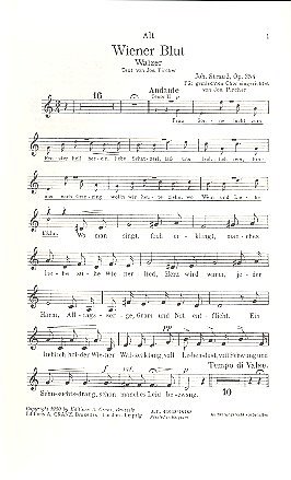 J. Strauß (Sohn) i inni: Wiener Blut op. 354