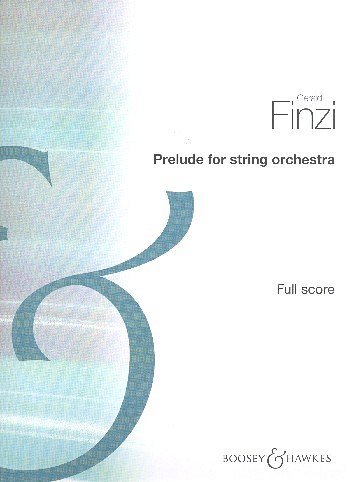 G. Finzi: Prelude op. 25, Stro (Part.)