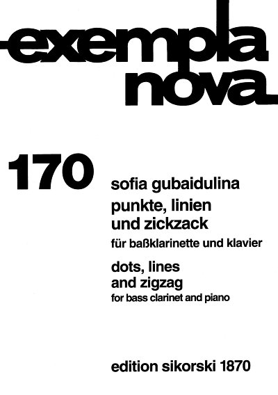 S. Gubaidulina: Punkte, Linien und Zic, BassklarKlav (2Sppa)