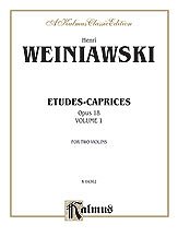 Henri Wieniawski, Wieniawski, Henri: Wieniawski: Etudes-Caprices, Op. 18 (Volume I)