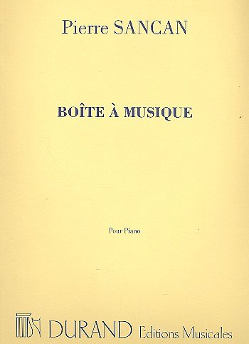 P. Sancan: Boite A Musique, Klav