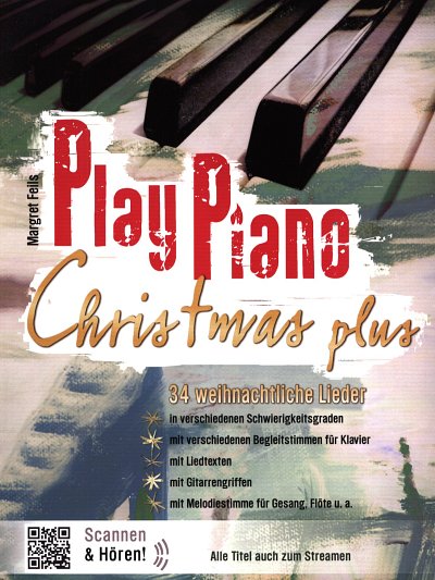 M. Feils: Play Piano Christmas plus, KlvG;Ges/Mel (Sb)