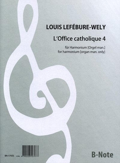 L. Lefébure-Wély: L_Office catholique 3 für Harmon, Orgm/Hrm