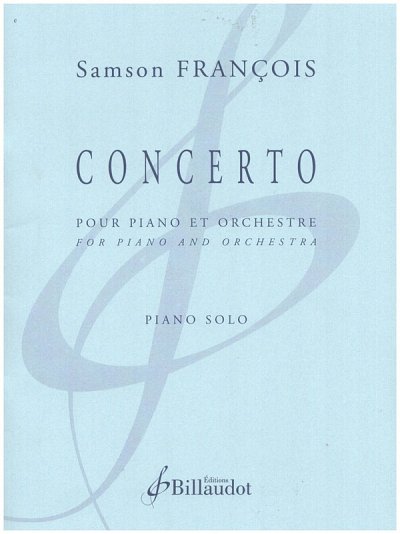 F. Samson: Concerto, KlavOrch