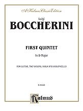 DL: L. Boccherini: Boccherini: First Quintet in D Major, for