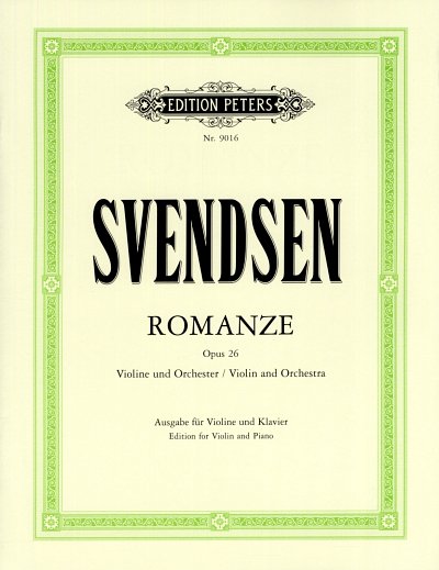 J. Svendsen: Romanze G-Dur op. 26, VlKlav (KlavpaSt)