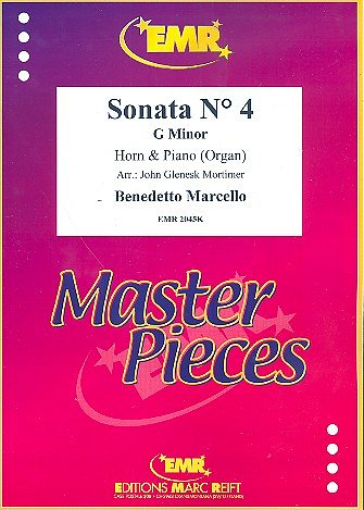 B. Marcello: Sonata N° 4 in G minor, HrnKlav/Org