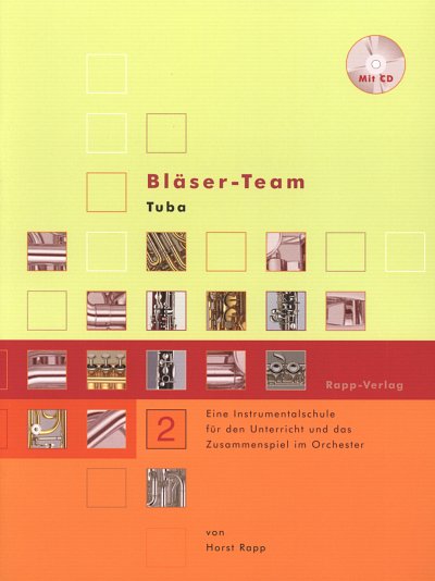 H. Rapp: Bläser-Team 2, Blkl/Tb (+CD)