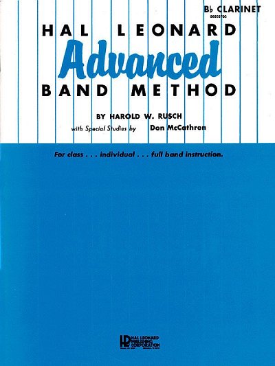H. Rusch: Hal Leonard Advanced Band Method (Klar)