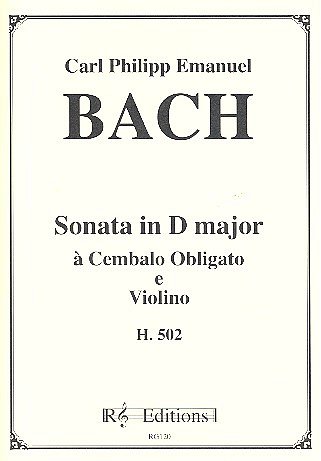 C.P.E. Bach: Sonate D-Dur H 502 Rg Editions