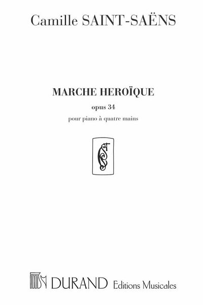 C. Saint-Saëns: Marche Heroique Op. 34, Klav4m (Sppa)